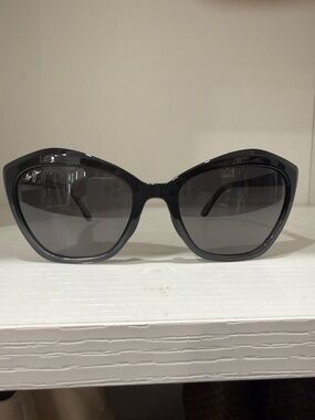 Maui Jim Black Gradient Lens Women's Sunglasses